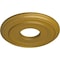 Ekena Millwork Classic Ceiling Medallion (Fits Canopies up to 7 1/4"), 12 3/8"OD x 4"ID x 1 1/8"P, Pharaohs Gold CM12CLPGS - alternate 3